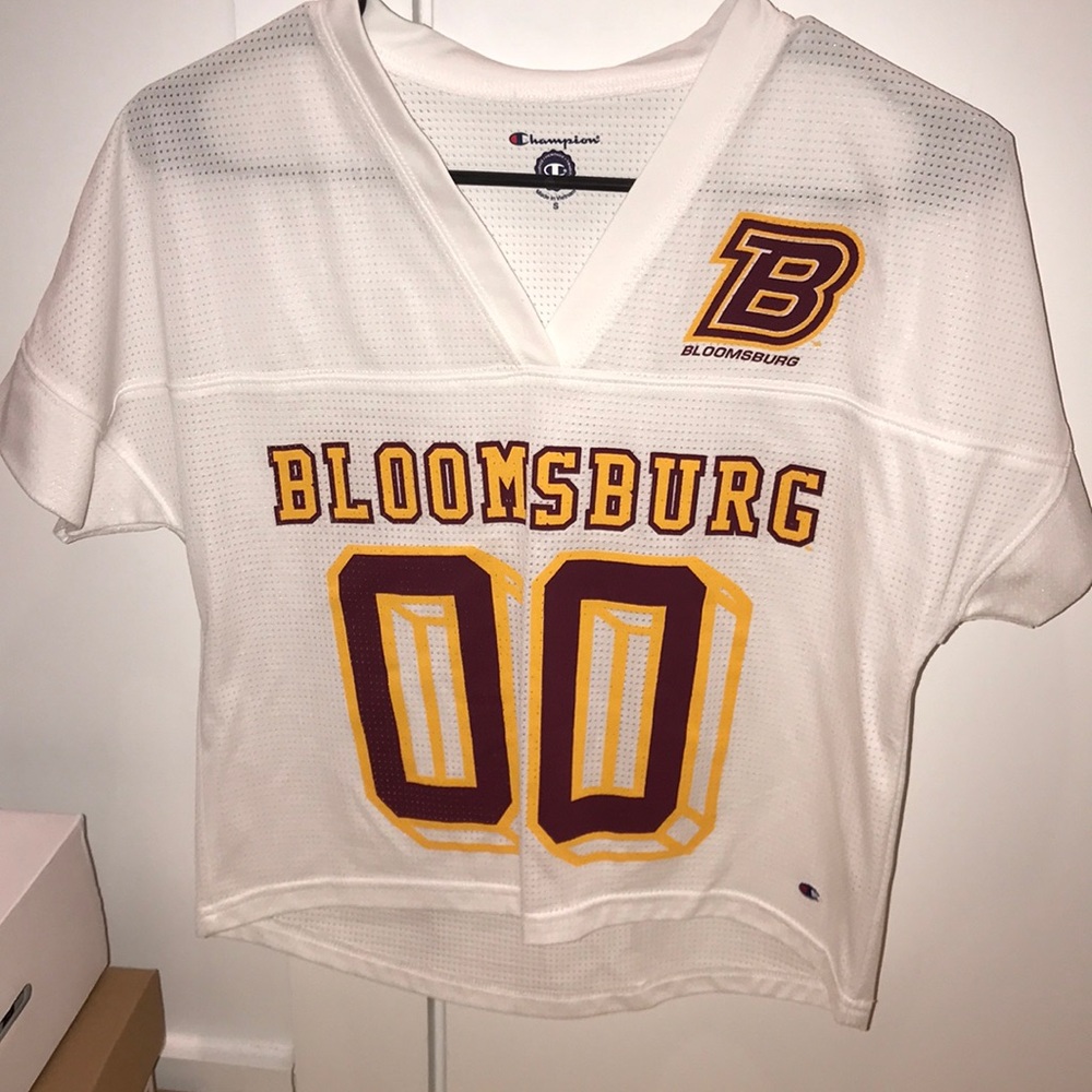 Bloomsburg University cropped jersey